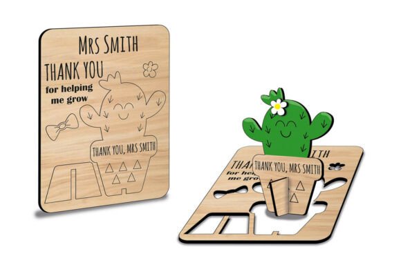 3D Pop-up Teacher Gift Flower Card SVG – A Creative Way to Show Appreciation