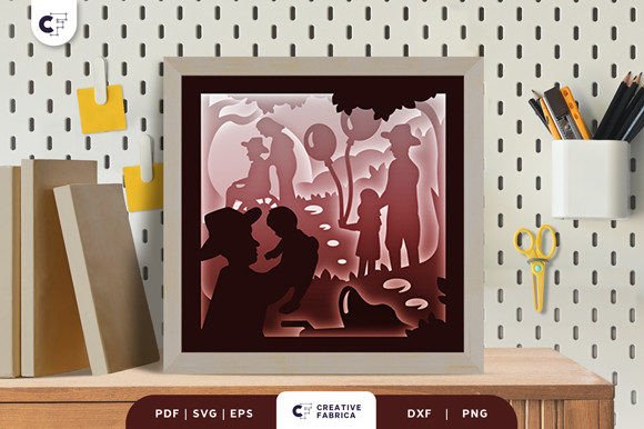 Father's Life 3D Shadow Box Paper Cut: A Thoughtful Gift with Strategic Emotional Value
