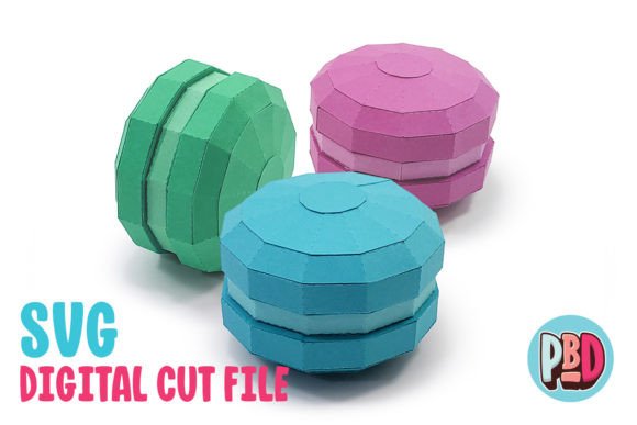 Macarons 3D Papercraft: A Creative Addition to Your Event Planning Toolkit