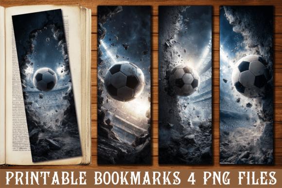 Revolutionizing Bookmarks: The Rise of the Soccer Ball Wall Break 3D PNG Bookmark in Modern Creativity